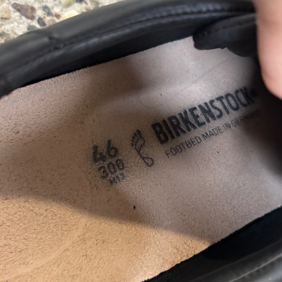 Birkenstock Bend Low Men's Black Leather Sneakers Shoes EU 46 US 13 1017721 - Picture 9 of 10